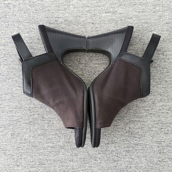 ⭐️3/ $30⭐️ A2 by Aerosoles Women's Black Open Toe Sling Back Shoes Size 5.5 - Picture 4 of 12